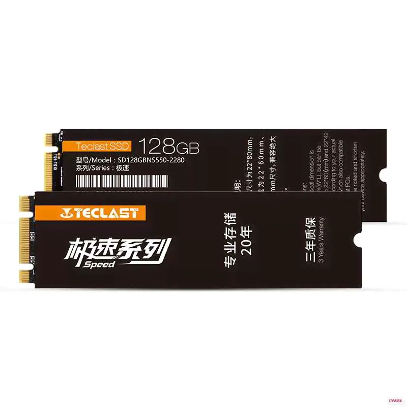 Teclast NS550 m.2 SSD 2242 128 GB HDD мм NGFF внутренний жесткий диск M2 SATA для ноутбуков
