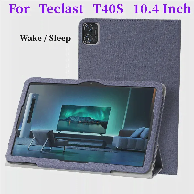 Для Teclast T40S Чехол из искусственной кожи с функцией подставки Cove case-0