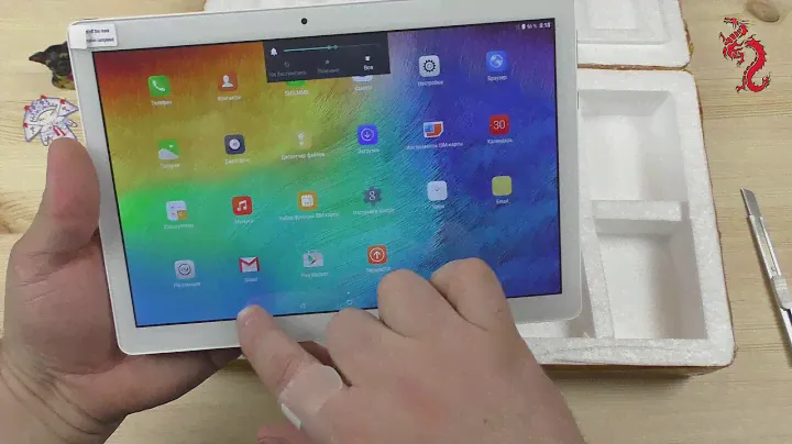 Teclast TPad 98 //Распаковка планшета