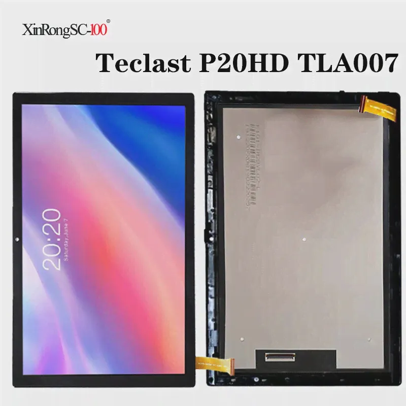 Новый ЖК-дисплей Для 10,1"дюймового планшета Teclast P20HD TLA007 С сенсорным экраном и рамкой, Дигитайзер, Стеклянный датчик Для Teclast P20 HD-0
