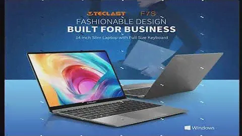 Newest Laptop Teclast F7S 14.1" 1920x1080 IPS Notebook 8GB RAM 128GB  Review Aliexpress Price