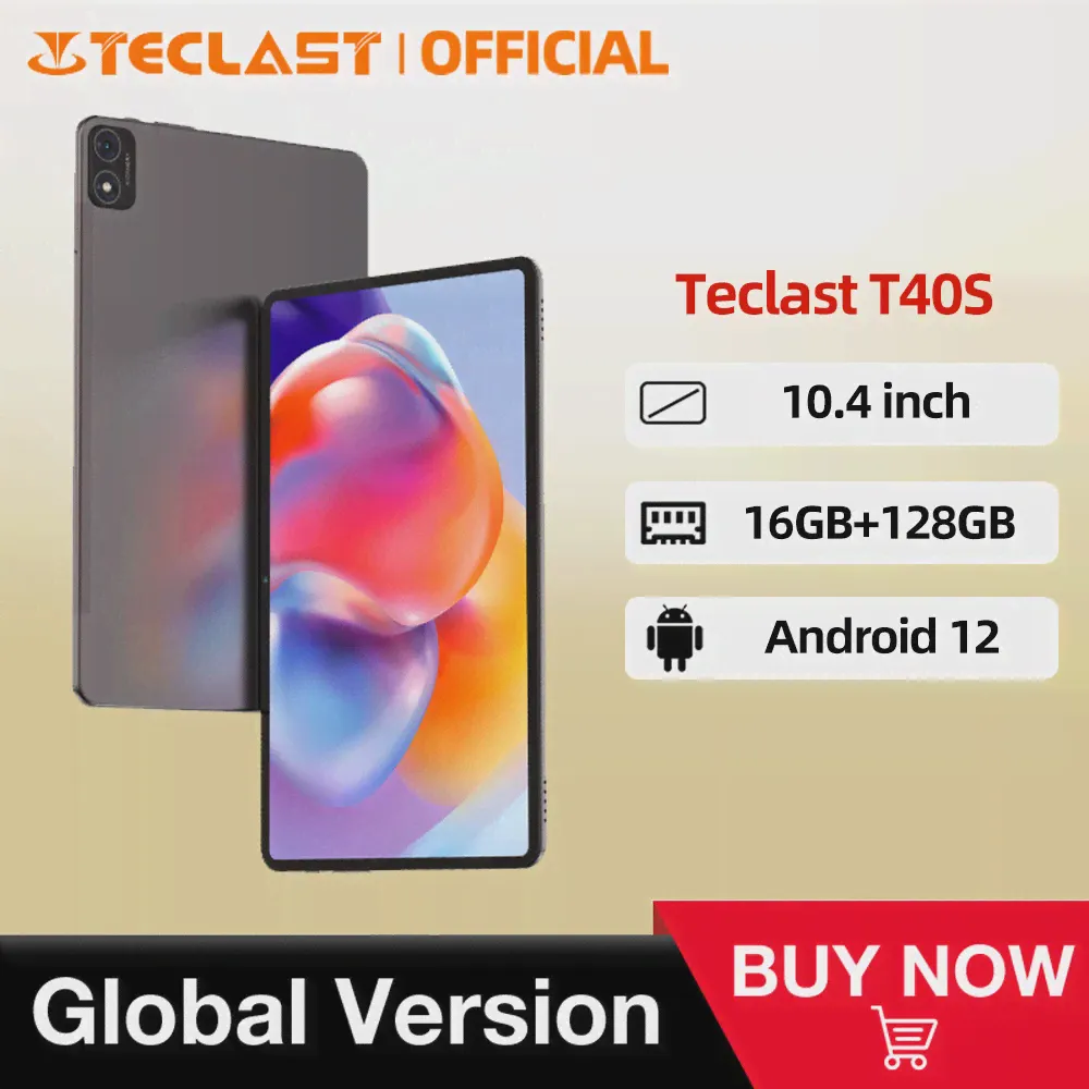 Teclast T40S планшет на Android 12, экран 10,4 дюйма, 16 ГБ + 128 ГБ (art.: 3920c1619f7d4)-3