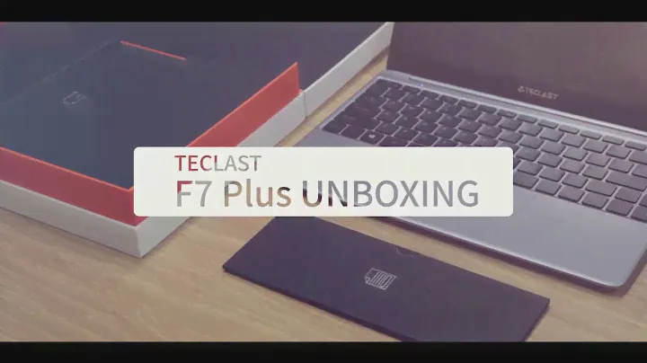 Teclast F7 Plus Unboxing & First Look - 8GB Gemini Lake 14" Laptop with Backlit Keyboard