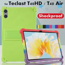 для Teclast T40 HD 2023 10,4-Дюймовый Чехол для планшета T40HD Супер Противоударный Мягкий Силиконовый Чехол-Подставка для Teclast T40 Air 10,4"